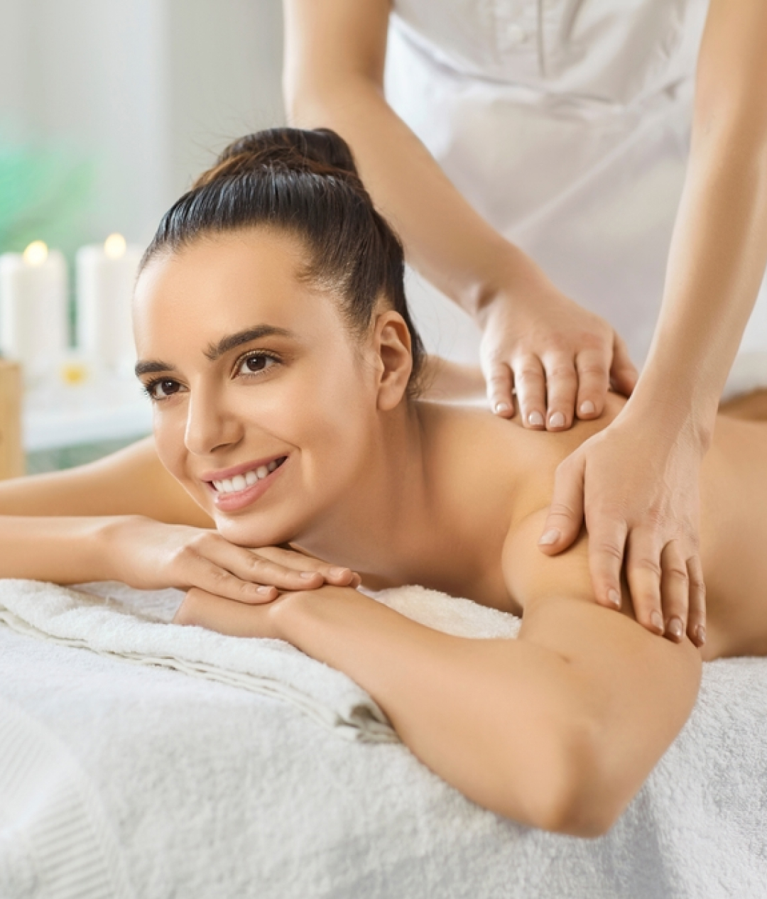 Back Massage with Aroma therapy