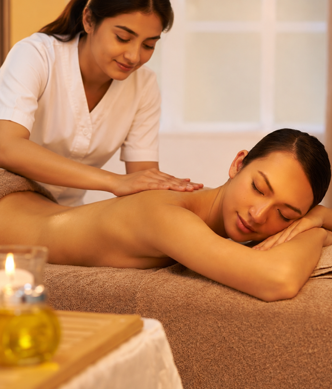 Full Body Massage with Aroma Therapy